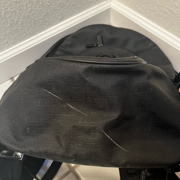 Authentic Gucci Black Leather Backpack - Picture 9 of 10